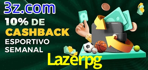 10% de bônus de cashback na Lazerpg
